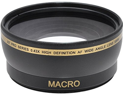 58mm Wide Angle Lens f/Nikon DF, D90, D3000, D3100, D3200, D3300, D5000, D5100, D5200, D5300, D5500, D7000, D7100, D300, D300s, D600, D610, D700, D750, D800, D810
