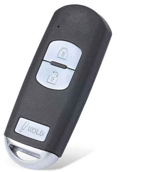 Keyless Entry Remote Key Fob, Alliskeys 3 Buttons Car Proximity Smart Key Fit for Mazda CX-3 CX-5 CX-9 WAZSKE13D02 315MHz