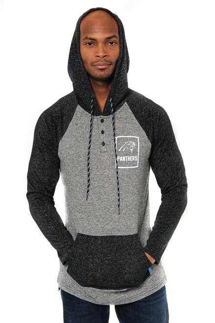 Ultra Game NFL Carolina Panthers Mens Fleece Hoodie Pullover Sweatshirt Henley, Team Color, X-Large Ultra Game NFL Carolina Panthers Mens Fleece Hoodie Pullover Sweatshirt Henley, Team Color, X-Large