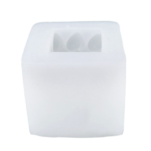 Square Cube Candle Silicone Molds for Resin Epoxy, Candle Wax, Soap Casting Molds Resin Epoxy Casting Mold