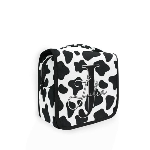 Custom Black White Cow Travel Hanging Toiletry Bag Personalized Makeup Large Customized Cosmetic Bag Travel Organizer Waterproof for Men Women Travelling Organizer Custom Black White Cow Travel Hanging Toiletry Bag Personalized Makeup Large Customized Cosmetic Bag Travel Organizer Waterproof for Men Women Travelling Organizer