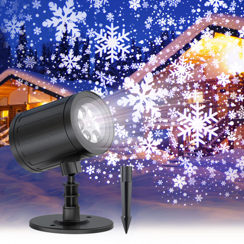 Christmas Projector Lights Outdoor, GUSODOR Dynamic Snowflake Projector LED Snowfall Lights Waterproof Christmas Projector Lights for Indoor Outdoor Christmas Decoration, Holiday, Wedding, Yard Decor Christmas Projector Lights Outdoor, GUSODOR Dynamic Snowflake Projector LED Snowfall Lights Waterproof Christmas Projector Lights for Indoor Outdoor Christmas Decoration, Holiday, Wedding, Yard Decor