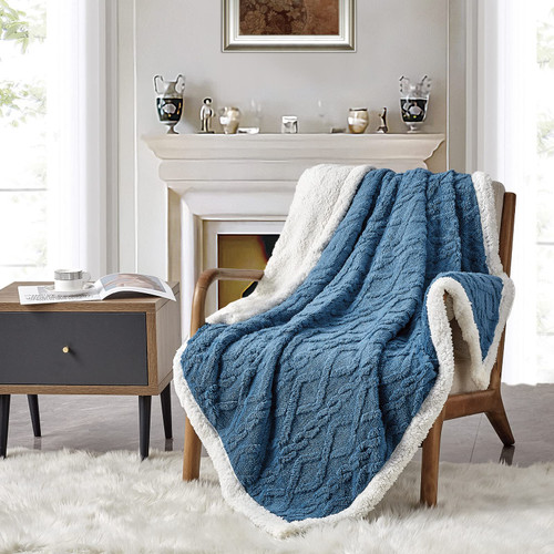 KASYLAN Sherpa Fleece Blankets Flannel Throw for Couch Sofa Twin Size -60x80 Inches Teal,Thick Cozy Warm Soft Blanket for Bed, Sofa, Camping Travel Blanket KASYLAN Sherpa Fleece Blankets Flannel Throw for Couch Sofa Twin Size -60x80 Inches Teal,Thick Cozy Warm Soft Blanket for Bed, Sofa, Camping Travel Blanket