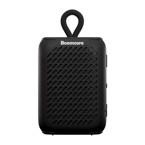Boomcore Portable Bluetooth Speakers, 12H Playtime, Small Speaker with Punchy Bass, Outdoor Bluetooth Speaker Wireless IPX7 Waterproof Speaker for Travel, Pool, Boat, Bike, Shower - Black