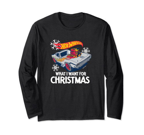 Hot Wheels - What I Want For Christmas Long Sleeve T-Shirt