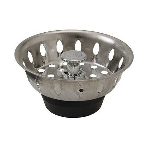 Master Plumber 585-497 MP Sink Strainer, Chrome