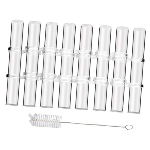 VOSAREA 1 Set Test Tube Vase Propagation Tubes Terrarium Flower Pots Hinged Tube Vase Hinged Test Tubes Vases Hinged Flower Vase Hydroponic Flower Holder Display Nordic Planter Glass VOSAREA 1 Set Test Tube Vase Propagation Tubes Terrarium Flower Pots Hinged Tube Vase Hinged Test Tubes Vases Hinged Flower Vase Hydroponic Flower Holder Display Nordic Planter Glass