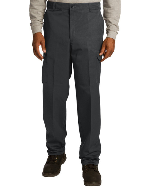 Red Kap Men's Industrial Cargo Pant, Black, 42W x 30L