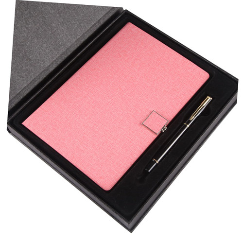 Ciieeo Pink Notebook Pink Notepad Pu Notebook Diary Notebook Pu Diary Book Writing Notepad Simple Journal