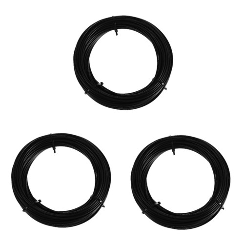 Mobestech 3pcs Wire Rope Dog Walking Cable Painting Line Practical Cable Clothesline Outdoor Steel Braided Cable Travel Clothesline Steel Cable to Weave Steel Wire 304 Stainless Steel