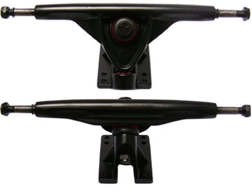 Havoc Longboard Trucks Reverse Kingpin (Pair) Skateboard, Black, 180mm