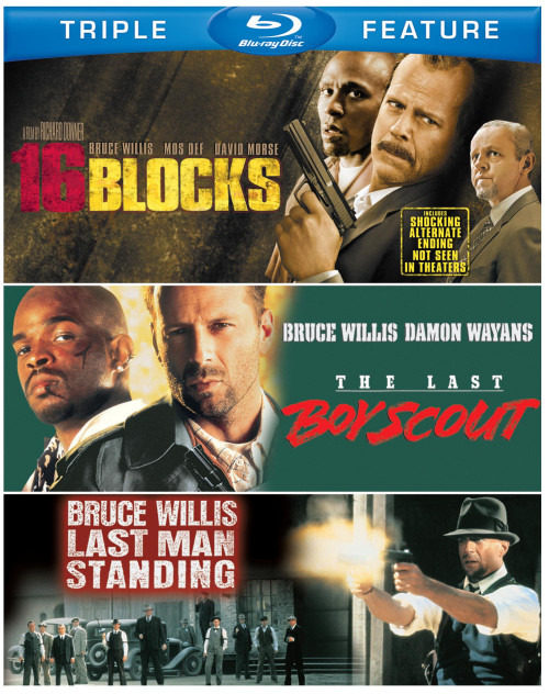 Bruce Willis Triple Feature (The Last Boy Scout / Last Man Standing / 16 Blocks) [Blu-ray]
