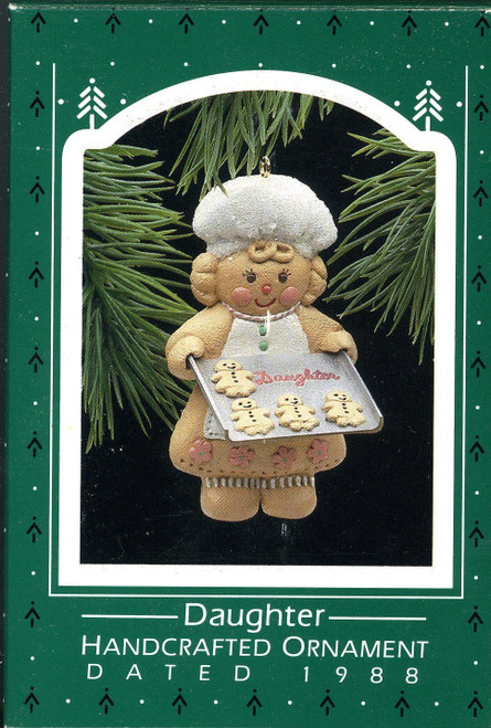 Hallmark Keepsake Ornament - Daughter 1988 QX4151