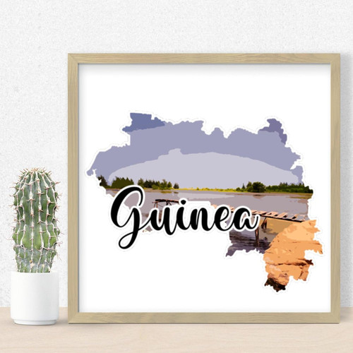 Hanging Wood Framed Printed Sign Guinea Table Decor for Front Porch Rustic Custom Wood Sign Global Travel Aesthetic Landmarks Laundry Wall Decor Sign Gift 12x12in Hanging Wood Framed Printed Sign Guinea Table Decor for Front Porch Rustic Custom Wood Sign Global Travel Aesthetic Landmarks Laundry Wall Decor Sign Gift 12x12in