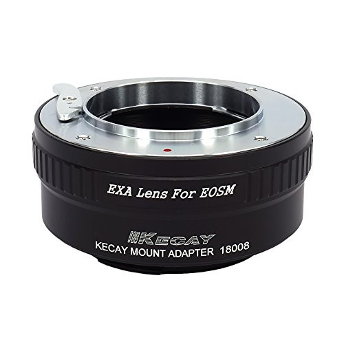 KECAY Lens Adapter Exakta/Auto Topcon Lens To Canon EOS M EF-M Camera Body, fits EOS M1, M2, M3, M10 Mirrorless Camera, Exakta To EOSM, Exakta To EFM