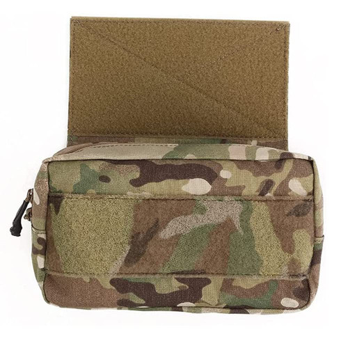 EMERSONGEAR Tactical Action Pouch Mag Pack Drop Dump Pouch Utility Tool Bags Dangler Pouch for Airsoft Hunting Vest Plate Carrier (Multicam)
