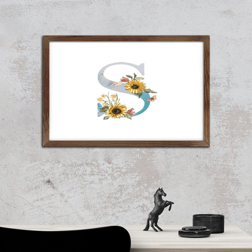 Modern Framed Wall Art Sign Monogram Initial Letter S Table Decor for Front Porch Personalized Motivational Wood Pallet Wall Plaque Sign Greenery Plants Laundry Wall Decor Sign Gift 8x12in Modern Framed Wall Art Sign Monogram Initial Letter S Table Decor for Front Porch Personalized Motivational Wood Pallet Wall Plaque Sign Greenery Plants Laundry Wall Decor Sign Gift 8x12in