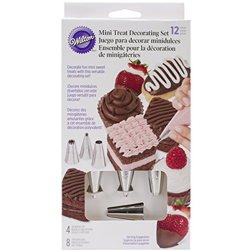Wilton 2104-1366 12-Piece Mini Treats Decorating Set Wilton 2104-1366 12-Piece Mini Treats Decorating Set