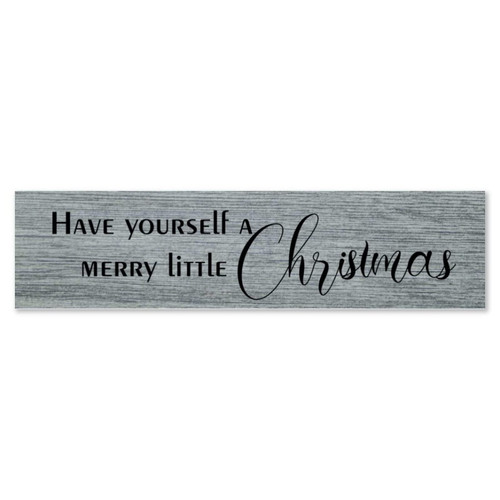 Rustic Wood Sign Have Yourself a Merry Little Christmas Distressed Look Decorative Wooden Sign Vintage Wall Hanging Art Plaque Winter Christmas Decoration Home Decor for Farmhouse Holidays Decor