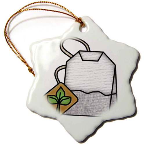 3dRose Anne Marie Baugh - Illustrations - Illustration of A Tea Bag - Ornaments (orn-211148-1) 3dRose Anne Marie Baugh - Illustrations - Illustration of A Tea Bag - Ornaments (orn-211148-1)
