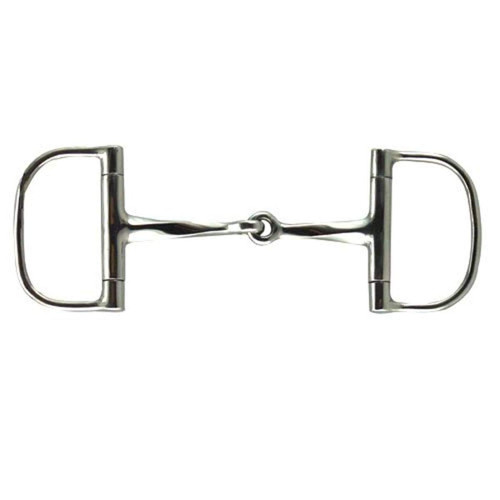 Coronet Slow Twist Dee Snaffle Bit, 4 1/2-Inch