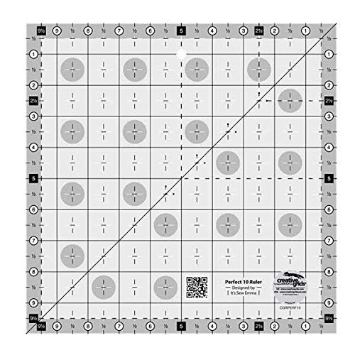 Creative Grids Perfect 10 Quilting Ruler