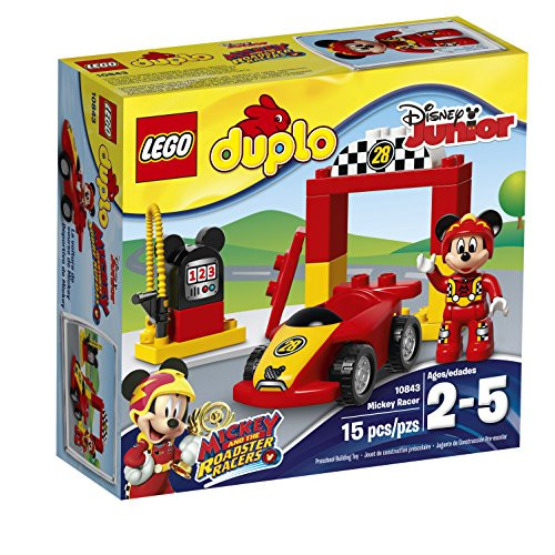 LEGO Duplo Brand Disney 6174752 Mickey Racer 10843 Building Kit (15 Piece)
