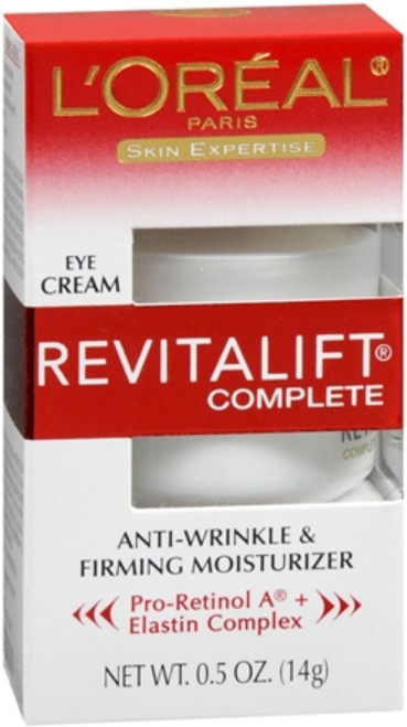 L'Oreal Skin Expertise RevitaLift Complete Eye Anti-Wrinkle & Firming Cream 0.50 oz (Pack of 4) L'Oreal Skin Expertise RevitaLift Complete Eye Anti-Wrinkle & Firming Cream 0.50 oz (Pack of 4)