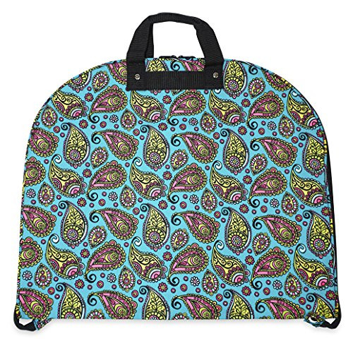 Ever Moda Paisley Hanging Garment Bag
