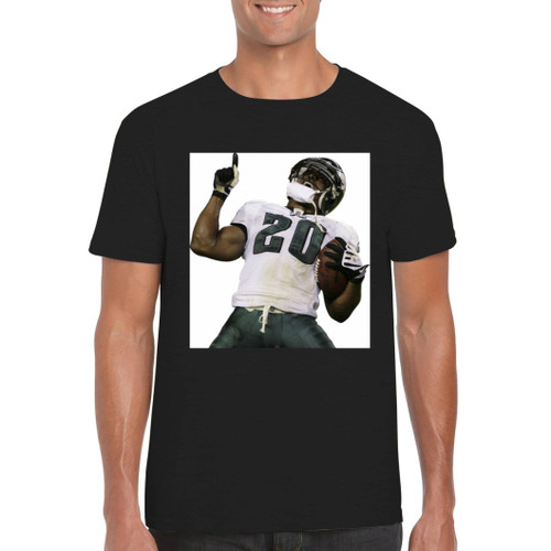 FC Carino Brian Dawkins - Men's Crewneck T-Shirt FCA #FCAG312806, Black, Large FC Carino Brian Dawkins - Men's Crewneck T-Shirt FCA #FCAG312806, Black, Large