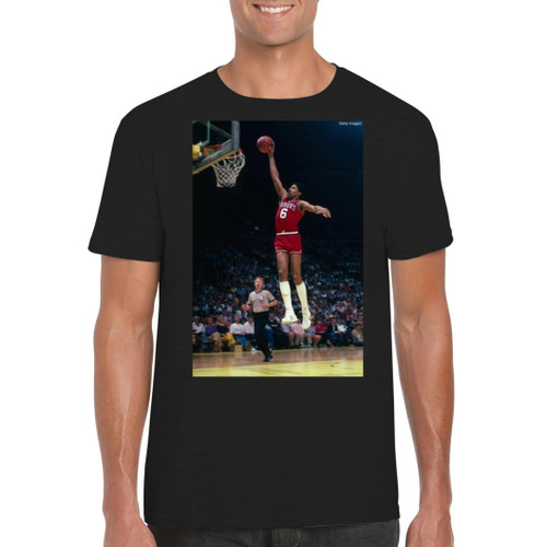 FC Carino Julius Erving - Men's Crewneck T-Shirt FCA #FCAG341941, Black, X-Large FC Carino Julius Erving - Men's Crewneck T-Shirt FCA #FCAG341941, Black, X-Large