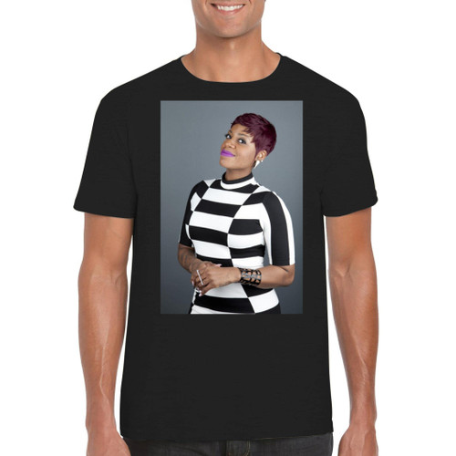 Fantasia Barrino - Men's Crewneck T-Shirt FCA #FCAG655242, Black, X-Large Fantasia Barrino - Men's Crewneck T-Shirt FCA #FCAG655242, Black, X-Large
