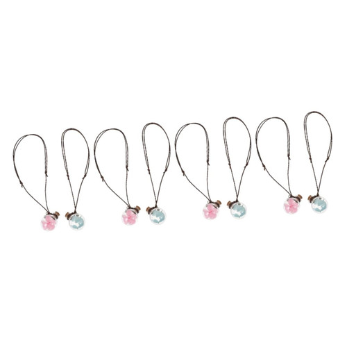 Milisten 8 Pcs Perfume bottle pendant hanging perfume bottle car perfume vials Car Empty Perfume Bottles air freshener for car automotive air fresheners fragrance Glass essential oil