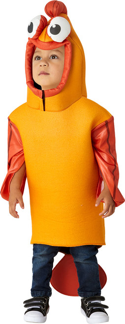 Rubie's Child's Baby Shark William Goldfish Foam Costume Tunic and Headpiece, As Shown, 2T