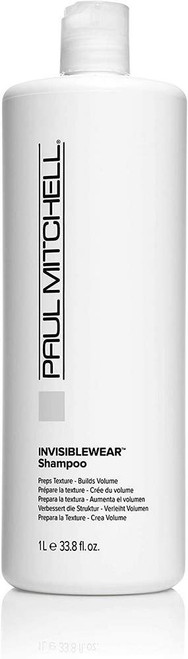 Paul Mitchell Invisiblewear Shampoo, Preps Texture + Builds Volume, For Fine Hair, 33.8 fl. oz. Paul Mitchell Invisiblewear Shampoo, Preps Texture + Builds Volume, For Fine Hair, 33.8 fl. oz.
