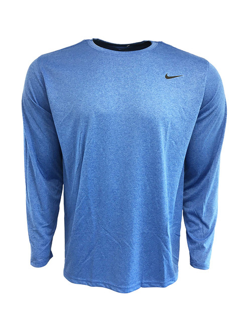 Nike Mens Longsleeve Legend - Columbia Blue - Large
