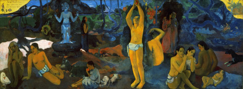 Gauguin Painting 1897 NWhere Do We Come From What Are We Where Are We Going Oil On Canvas By Paul Gauguin 1897 Poster Print by (18 x 24)