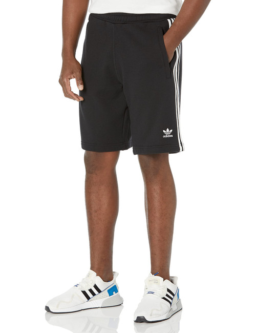 adidas Originals mens Adicolor Classics 3-stripes Sweat Shorts, Black, Medium US