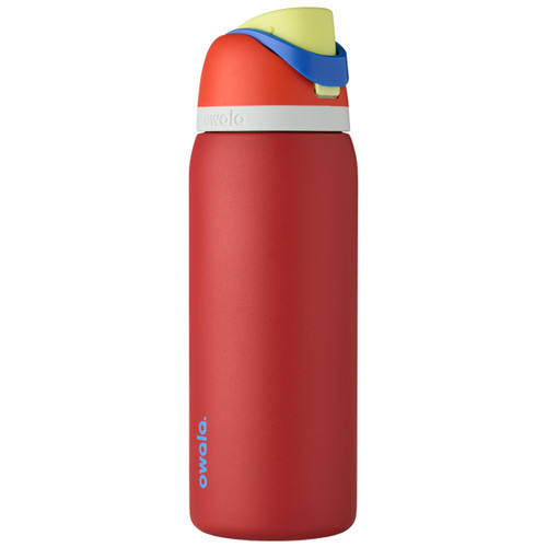 Owala FreeSip Insulated Stainless Steel Water Bottle with Straw for Sports and Travel, BPA-Free, 32-oz, Jetski Owala FreeSip Insulated Stainless Steel Water Bottle with Straw for Sports and Travel, BPA-Free, 32-oz, Jetski