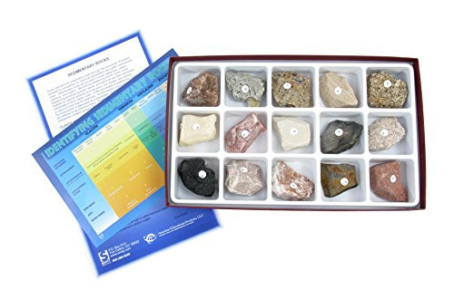 American Educational 15 Piece Sedimentary Rock Collection