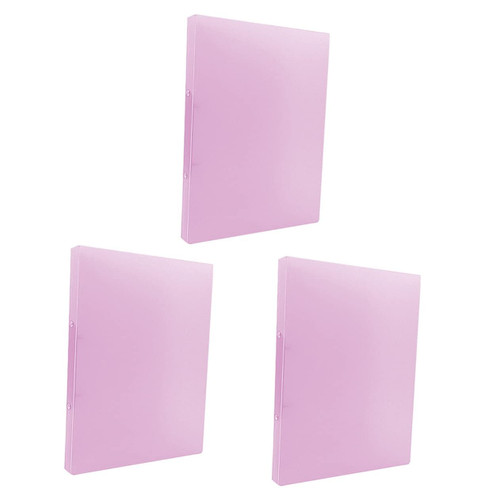 MAGICLULU 9 Pcs Binder Clips Document File Folder Student Accessories Multifunctional Binder Punched Hole Binder Loose-Leaf Binder Spring Binder A4 Spring Clip Punch Hole