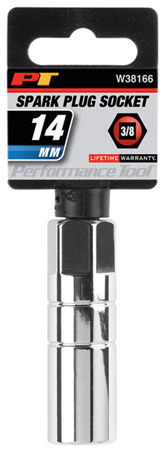 Performance Tool W38166  3/8' Dr 14mm Spark Plug Socket