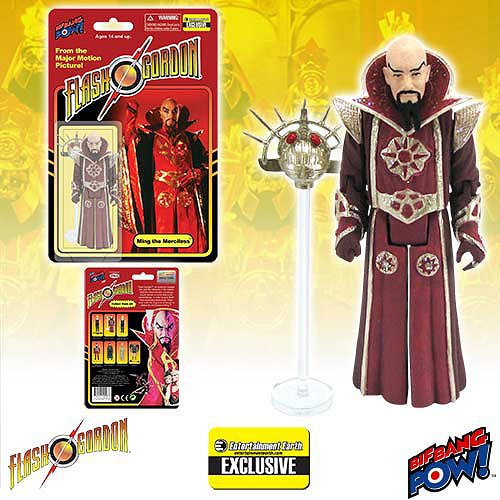 Flash Gordon Ming in Red Robe 3 3/4-Inch Figure - EE Excl.