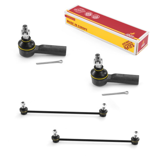 Metrix Premium 4PCS Outer Tie Rod End and Front Stabilizer Bar Link Kit ES3306, K80879 Fits Scion xD, Toyota Yaris