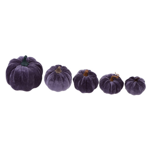 ARTIBETTER 20 pcs Flannel Foam Pumpkin Halloween Jack o Pumpkin Wedding Table Decor Thanksgiving Party Table Centerpiece Pumpkins Bulk Thanksgiving Pumpkin Decoration Crafts Outdoor Statuette