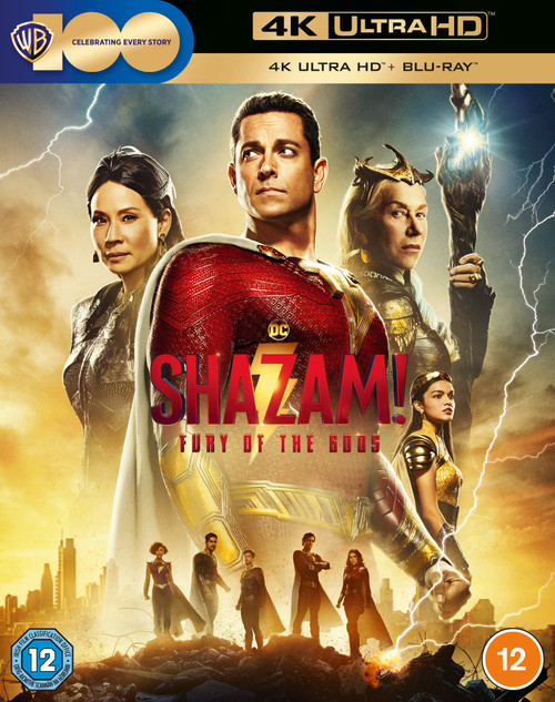 Shazam! Fury of the Gods [4K Ultra HD] [2023] [Blu-ray] [Region Free]