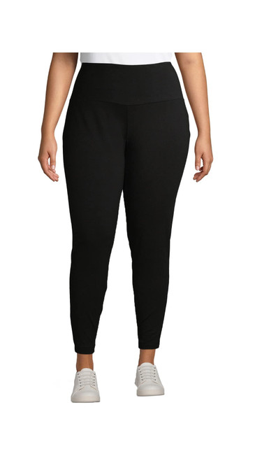 Terra & Sky Plus Size Ultimate Legging (as1, Alpha, 1x, Plus, Regular, Black Soot)