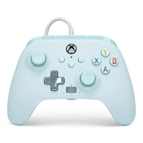 PowerA Enhanced Wired Controller for Xbox Series X|S - Cotton Candy Blue, gamepad, video game, gaming, Xbox Series X|S