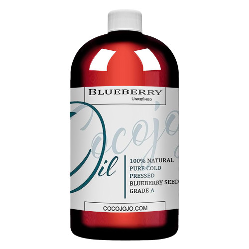 Dr Joe Lab Blueberry Seed Oil - 100% Pure, Unrefined, Cold Pressed, Non-GMO, Bulk Carrier Oil - 32 oz - for Skin, Hair, Nails, Body, Face, DIY, Cosmetic Formulation - Premium Quality Grade A Dr Joe Lab Blueberry Seed Oil - 100% Pure, Unrefined, Cold Pressed, Non-GMO, Bulk Carrier Oil - 32 oz - for Skin, Hair, Nails, Body, Face, DIY, Cosmetic Formulation - Premium Quality Grade A