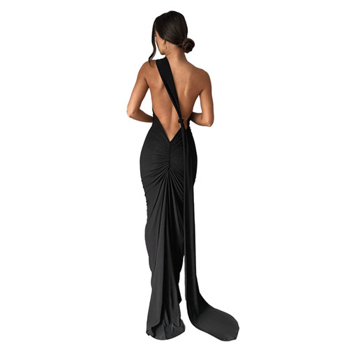 ABYOVRT Women Sexy Backless Dress Bodycon Sleeveless Open Back Maxi Dress Going Out Elegant Party Cocktail Long Dress (B-Black, S) ABYOVRT Women Sexy Backless Dress Bodycon Sleeveless Open Back Maxi Dress Going Out Elegant Party Cocktail Long Dress (B-Black, S)